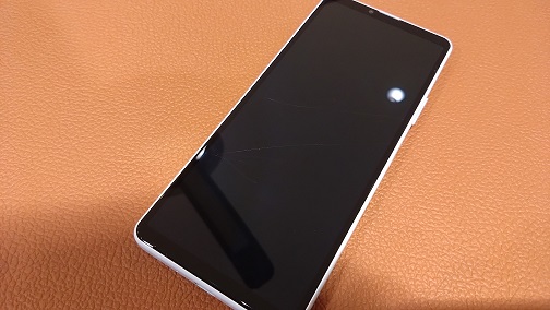 落として画面が映らなくなってしまったXperia10Ⅳ（エクスペリア）画面交換を行いました!【スマホ修理工房仙台PARCO2店】
